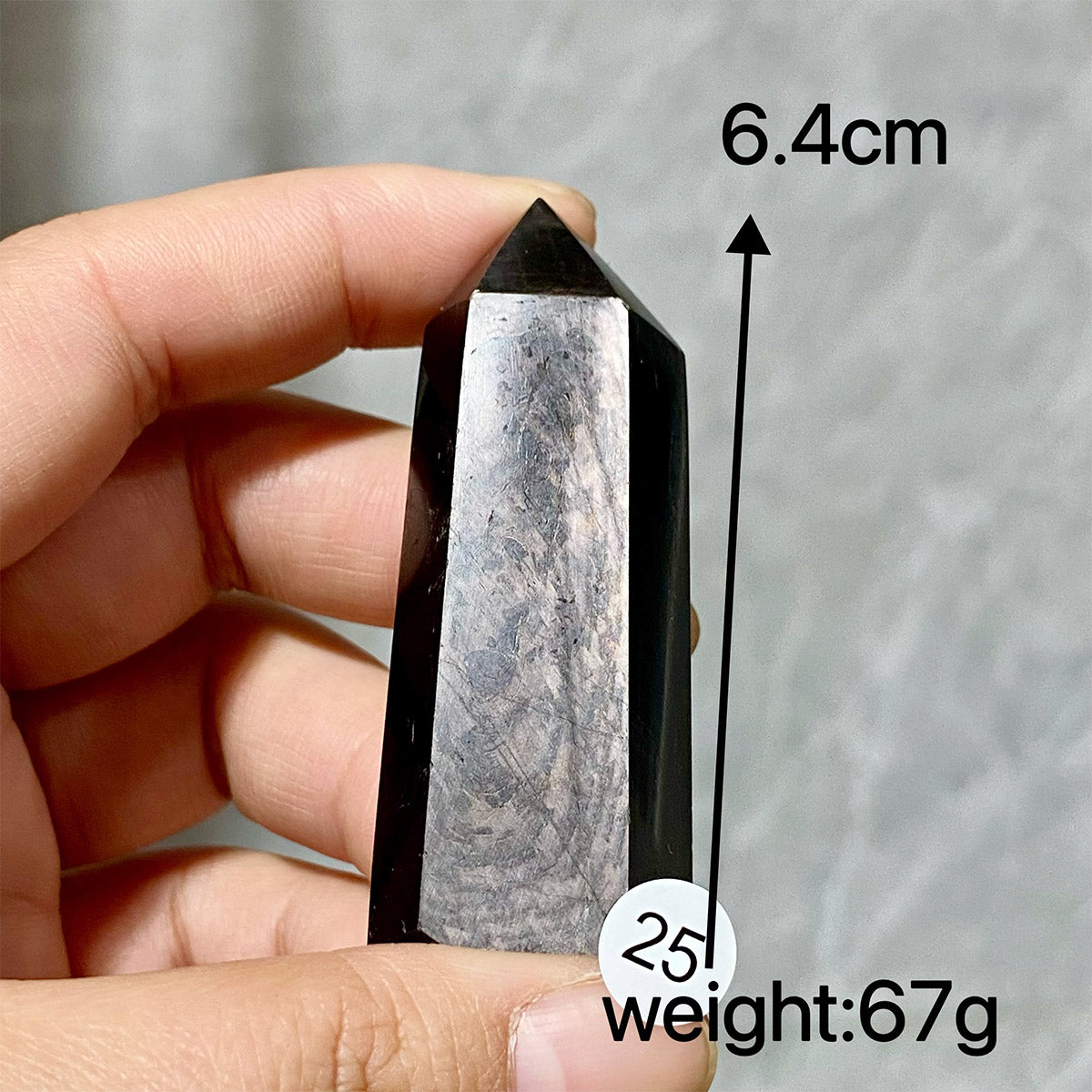 Hypersthene Crystal Tower Point