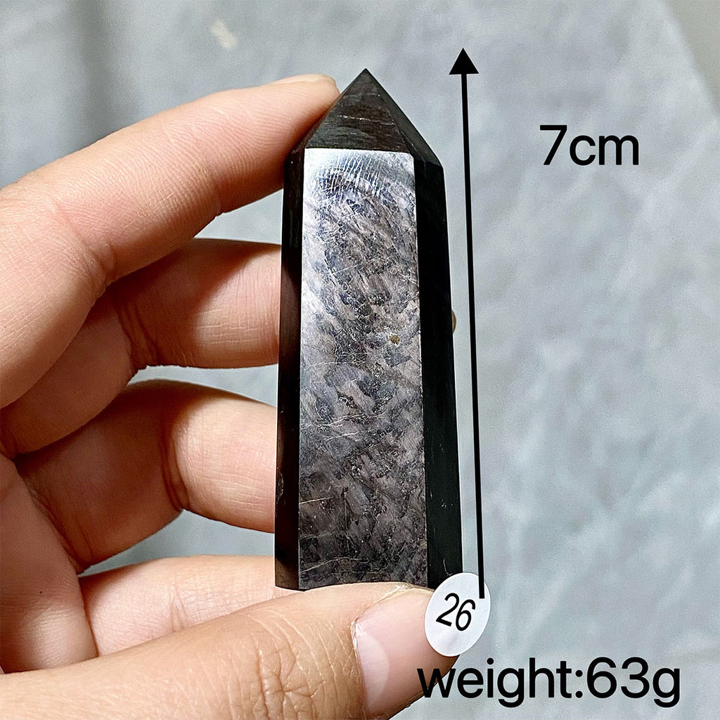 Hypersthene Crystal Tower Point