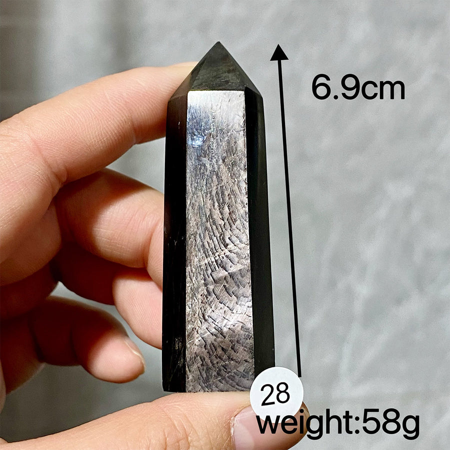 Hypersthene Crystal Tower Point