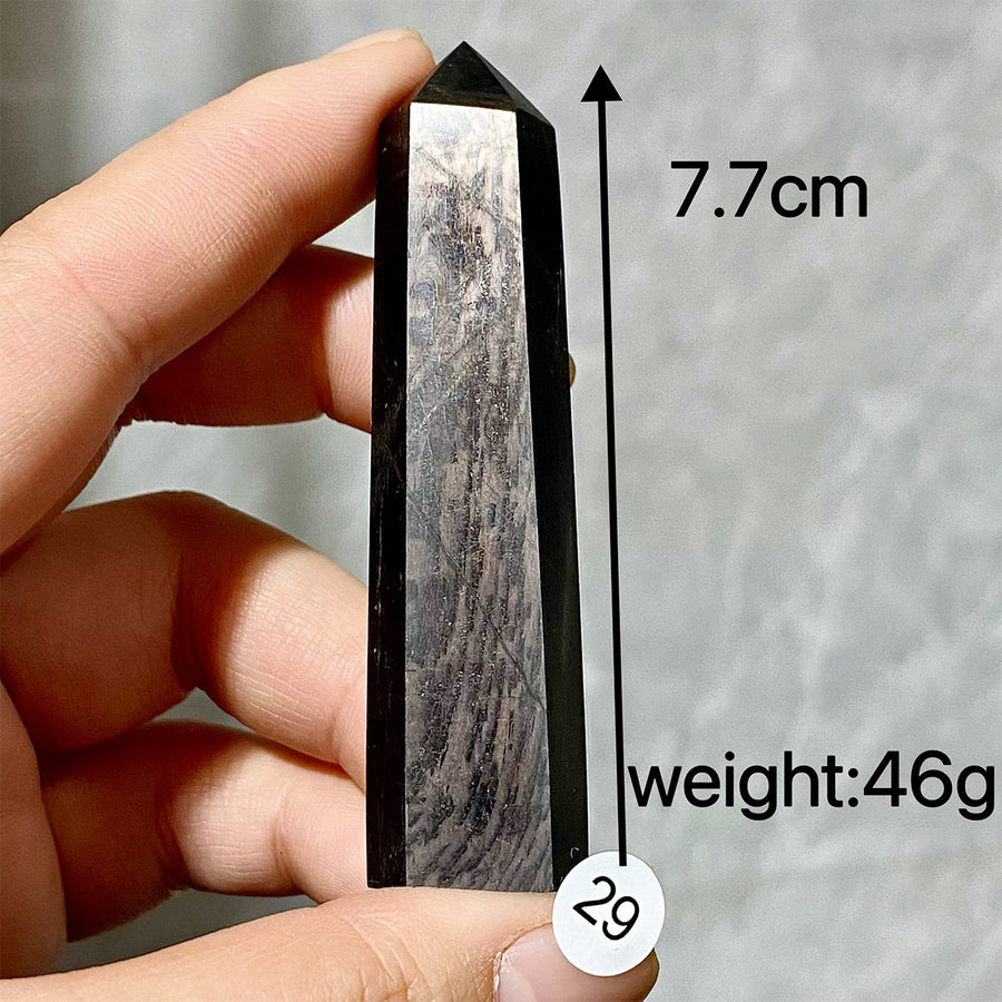 Hypersthene Crystal Tower Point