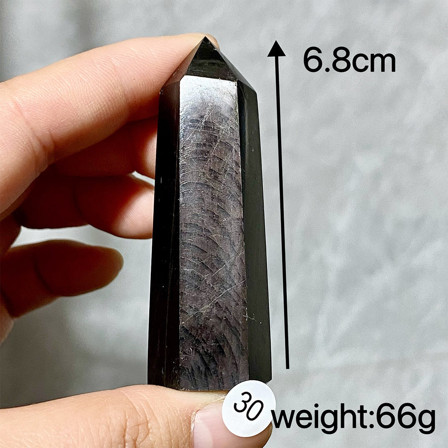 Hypersthene Crystal Tower Point