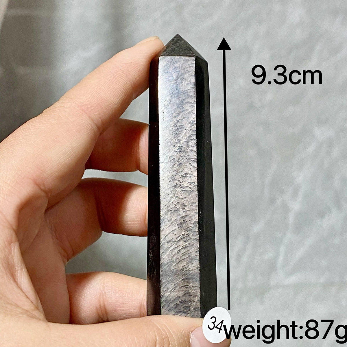 Hypersthene Crystal Tower Point