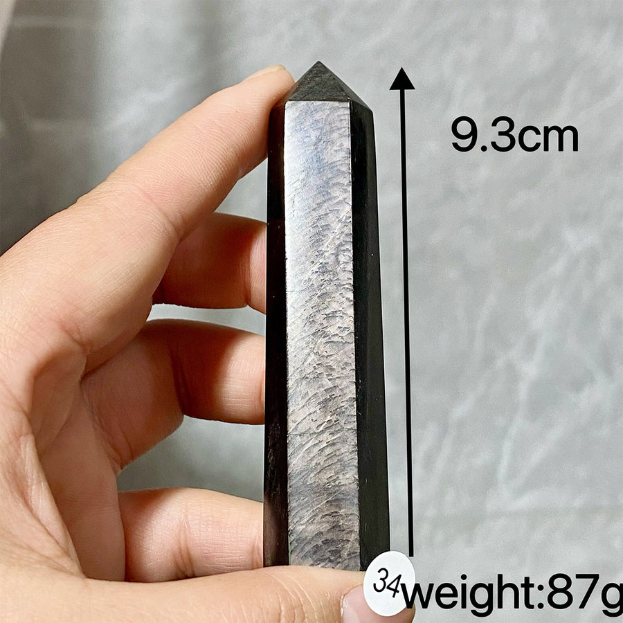 Hypersthene Crystal Tower Point