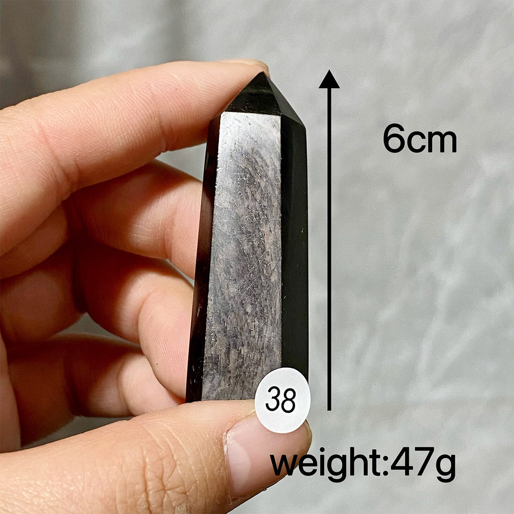 Hypersthene Crystal Tower Point