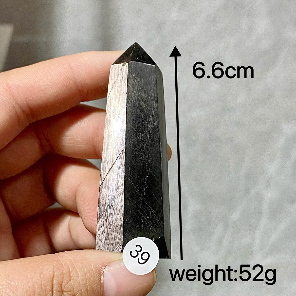 Hypersthene Crystal Tower Point