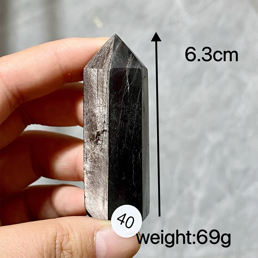 Hypersthene Crystal Tower Point