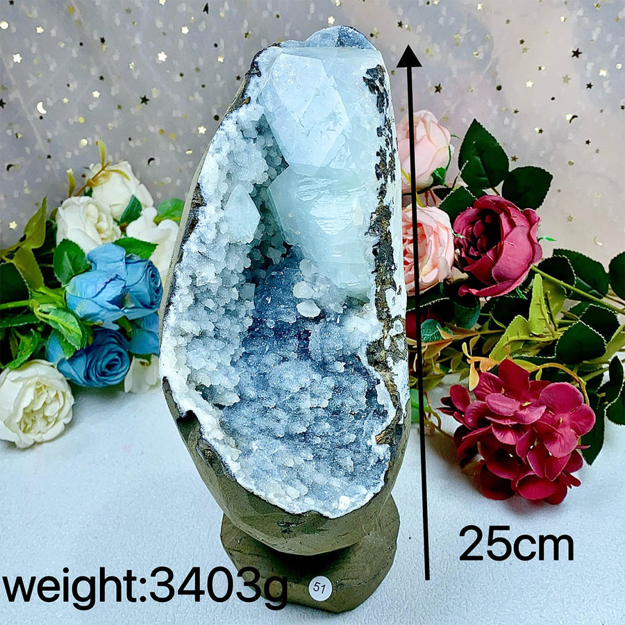 Apophyllite Crystal Mineral Specimen Freeform
