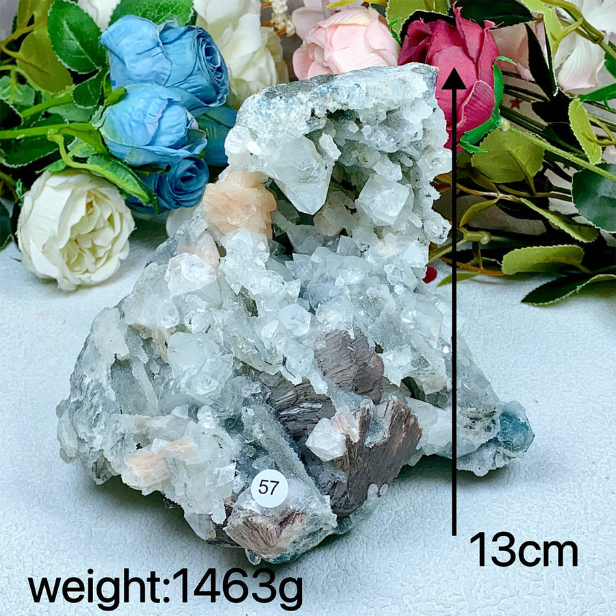 Apophyllite Crystal Mineral Specimen Freeform