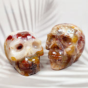 Carnelian Crystal Carving Skull