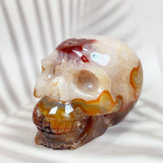 Carnelian Crystal Carving Skull
