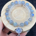 11 MM Labradorite Bracelet Flash Pendant Gemstone Beaded Energy Handmade Jewelry