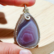 Pink Carnelian Pendant Diy Crystal Agate Necklace