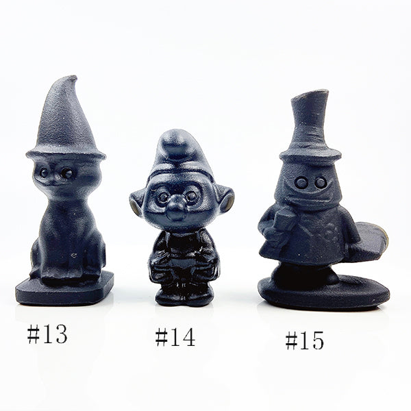 Natural Obsidian Carving Anime Cartoon Character The Office Free From