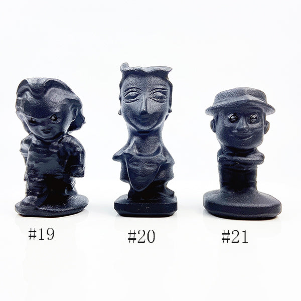 Natural Obsidian Carving Anime Cartoon Character The Office Free From
