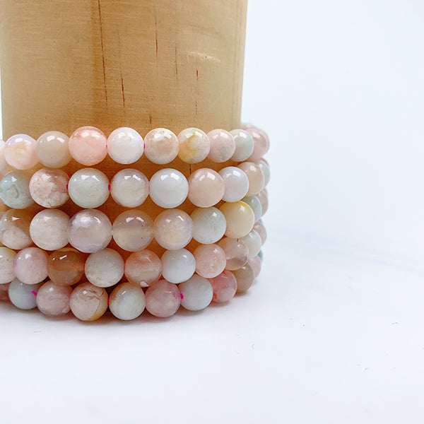 Flower Agate Bracelet
