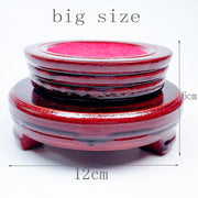 Rotating Wood Sphere Stand