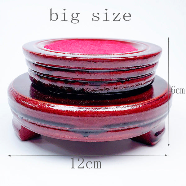 Rotating Wood Sphere Stand