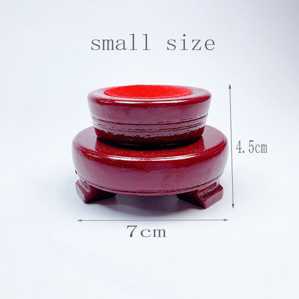 Rotating Wood Sphere Stand