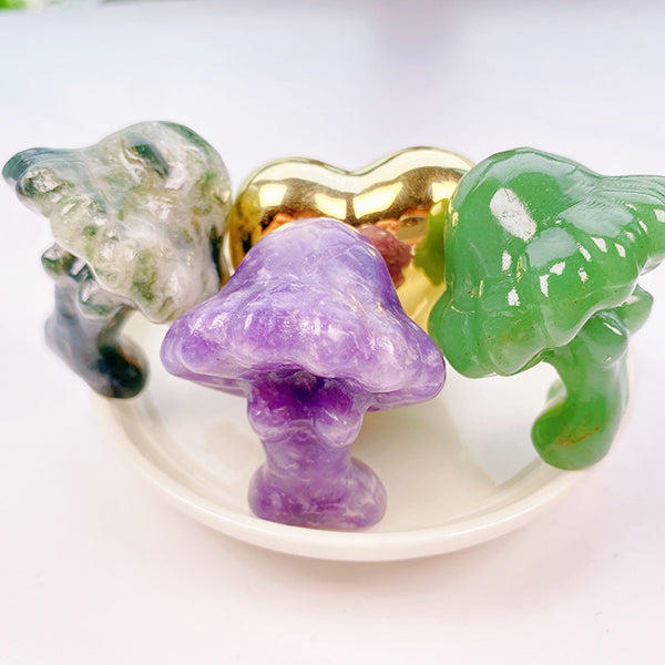 10 Different Materials  Mushroom Lady Body