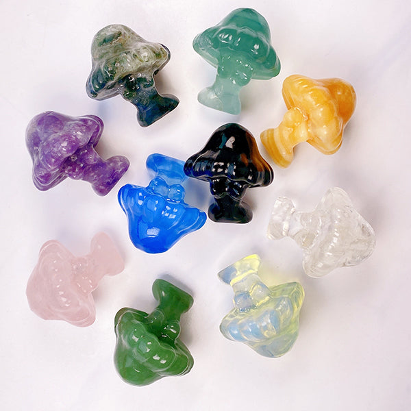 10 Different Materials  Mushroom Lady Body