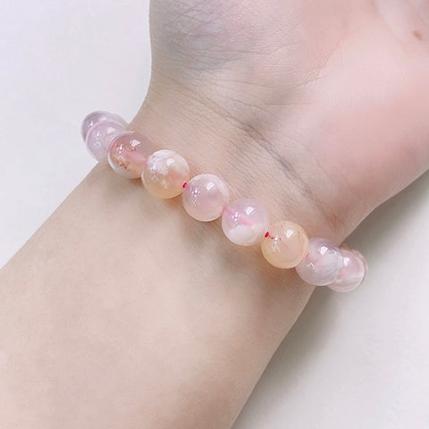 Flower Agate Bracelet