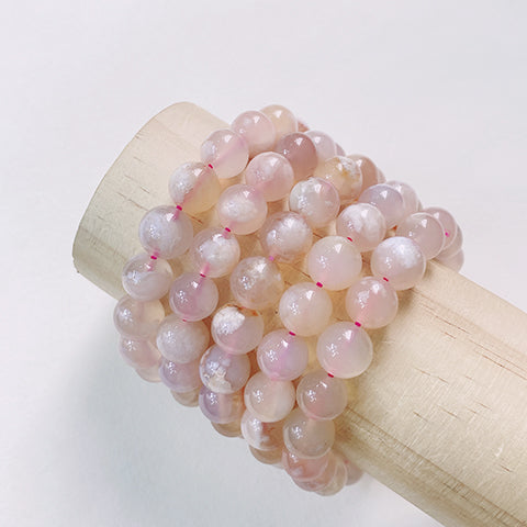 Flower Agate Bracelet