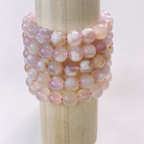 Flower Agate Bracelet
