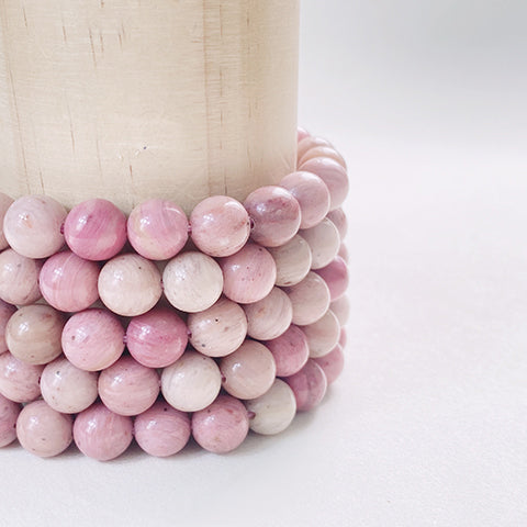 Pink Petrified wood Bracelet