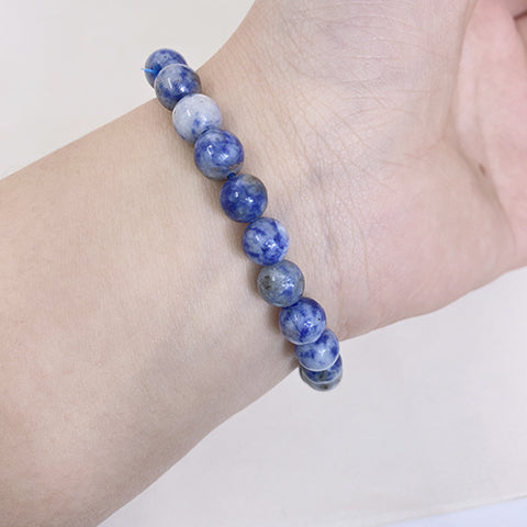 Blue Spotted  Bracelet