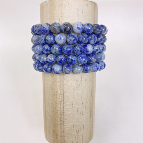 Blue Spotted  Bracelet