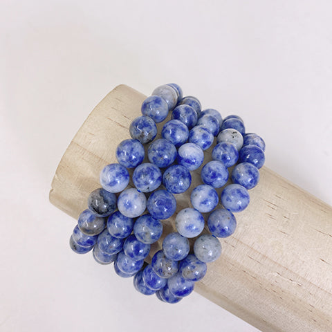 Blue Spotted  Bracelet