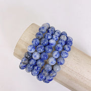 Blue Spotted  Bracelet