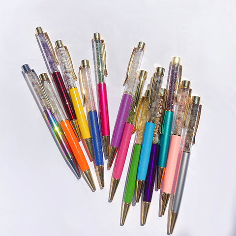 Crystal Chips Gemstone Pen