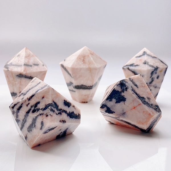 Beautiful Pink Zebra Cup cake Tower/Point