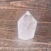 Clear Quartz Cup Cake  Tower/Point