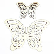 Beautiful Wood Butterfly Sphere Stand