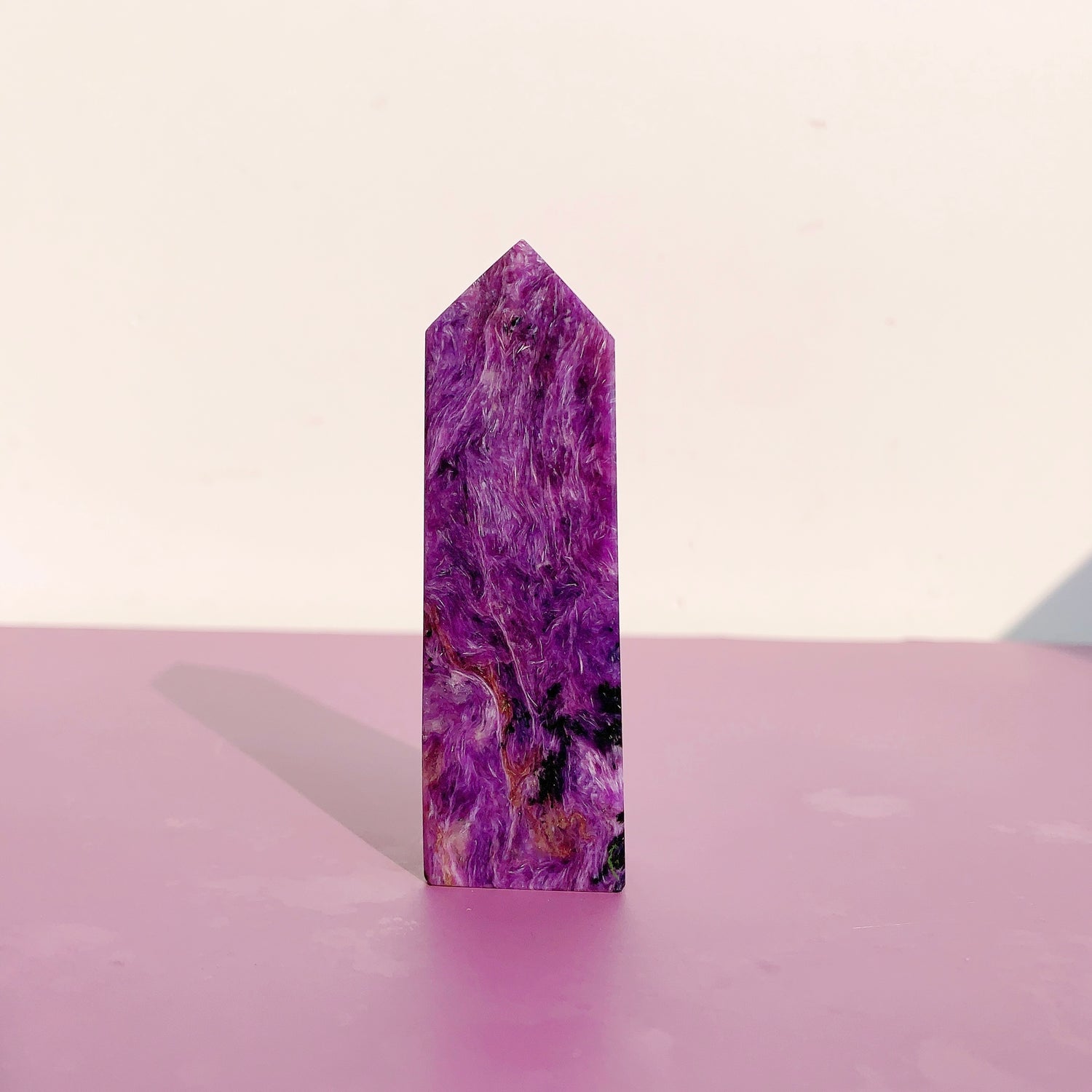 Beautiful Charoite Tower