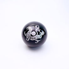 Load image into Gallery viewer, Beautiful Printed Obsidian Sphere