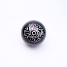 Load image into Gallery viewer, Beautiful Printed Obsidian Sphere