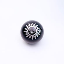 Load image into Gallery viewer, Beautiful Printed Obsidian Sphere