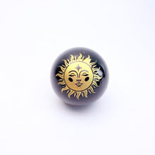 Load image into Gallery viewer, Beautiful Printed Obsidian Sphere