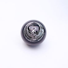 Load image into Gallery viewer, Beautiful Printed Obsidian Sphere