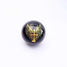 Load image into Gallery viewer, Beautiful Printed Obsidian Sphere
