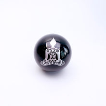 Load image into Gallery viewer, Beautiful Printed Obsidian Sphere