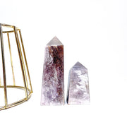 Beautiful Purple Mica Tower