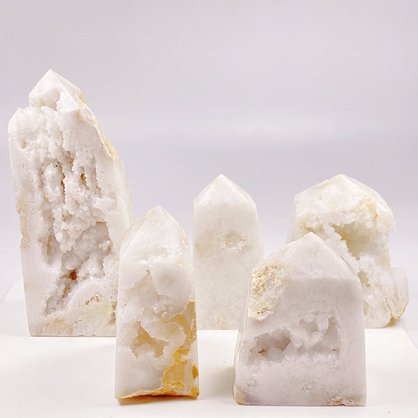 Beautiful Morocco Geode Tower/Point