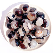 Natural Druzy Agate Small Size Sphere