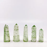 Beautiful Prasiolite Tower/Point