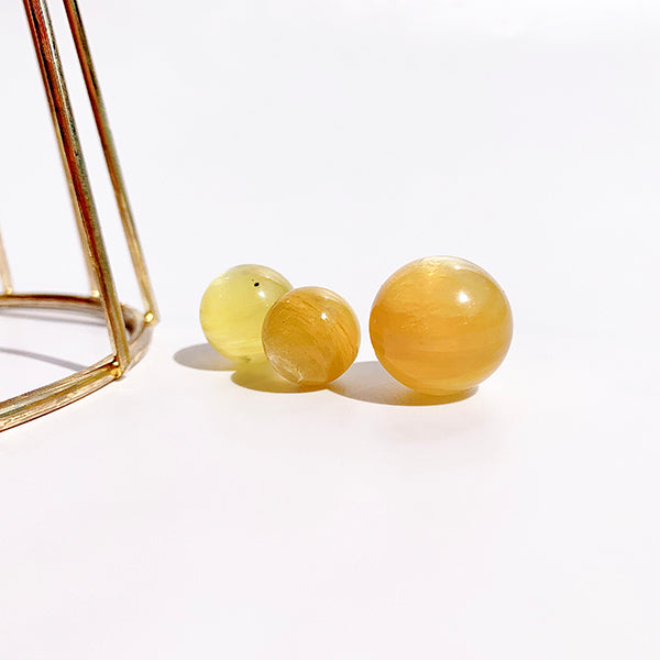 Natural Golden Mica Small Size Sphere