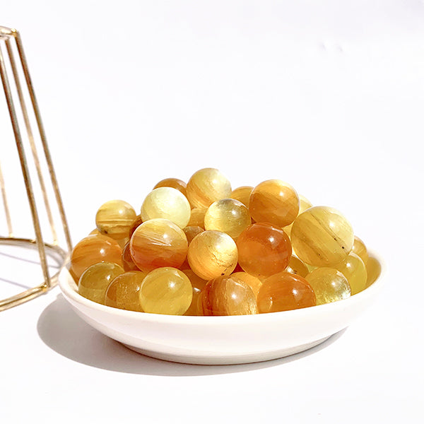 Natural Golden Mica Small Size Sphere